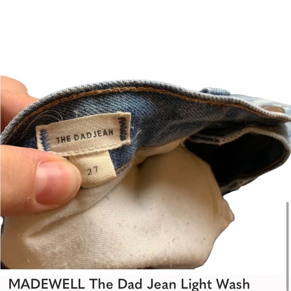 MADEWELL The Dad Jean Light Wash Button Fly - Picture 5 of 5